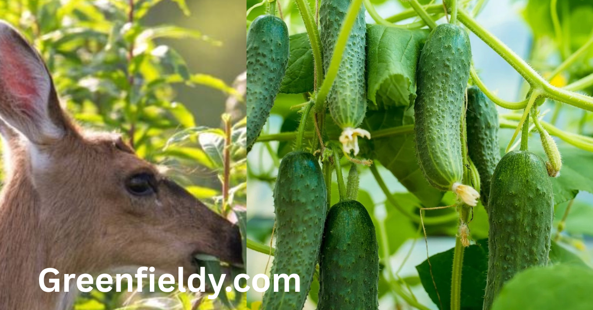 Do deer eat cucumbers