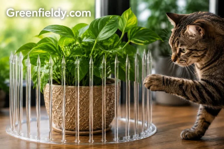 Protect Houseplants from Cats