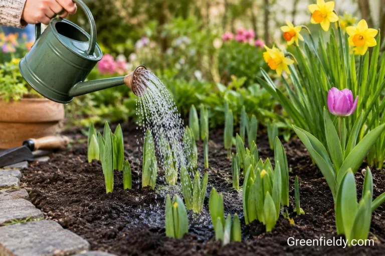 Watering Bulbs