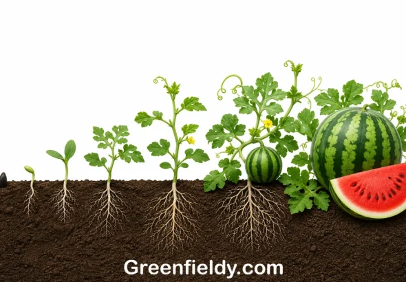 Watermelon Growth Time