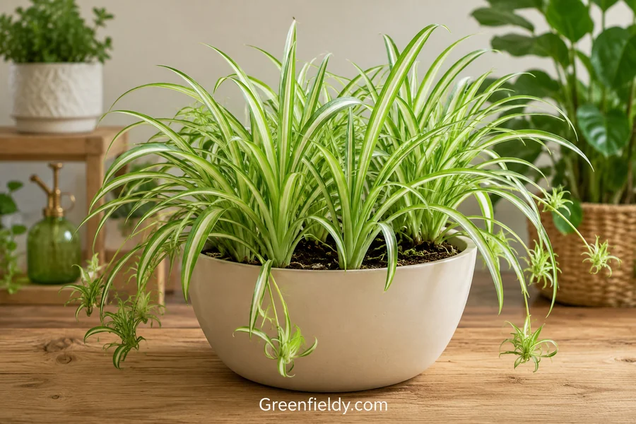 How Many Spider Plants Per Pot