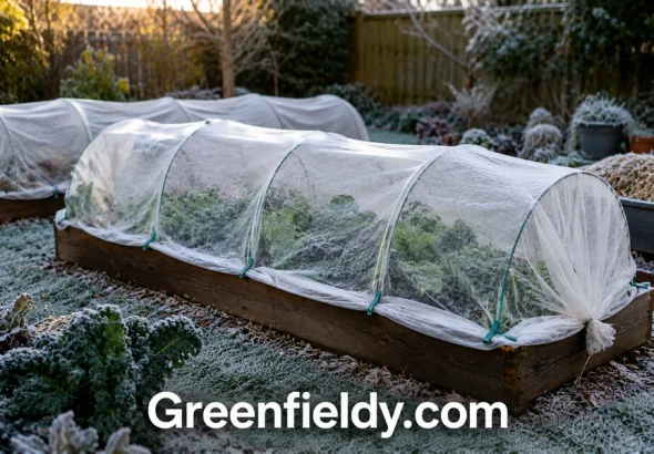Garden Cover for Winter